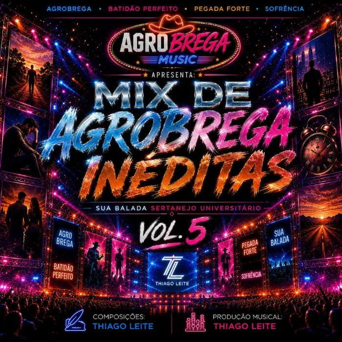 Capa do Mix de Músicas Inéditas — Catálogo Autoral