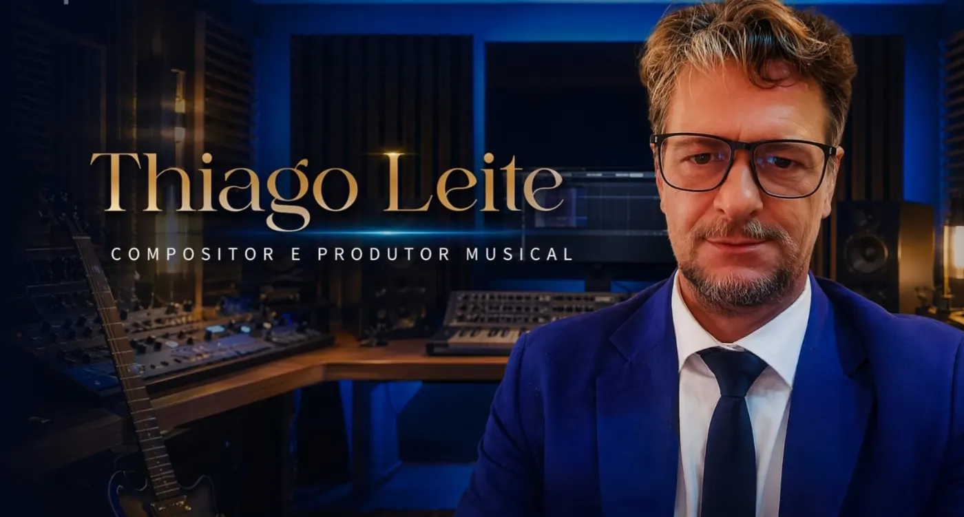 Thiago Leite, fundador e compositor do AgroBrega Music